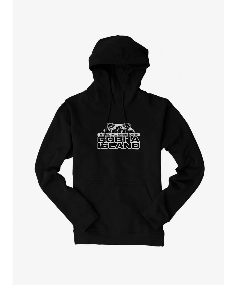 Absolute Discount G.I. Joe Cobra Island Art Hoodie $16.88 Hoodies