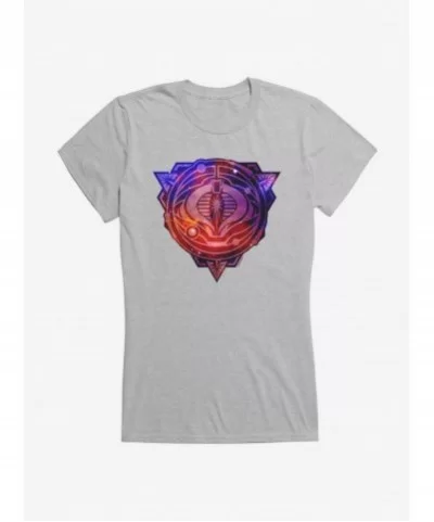 Flash Sale G.I. Joe Cobra Space Badge Girls T-Shirt $8.17 T-Shirts