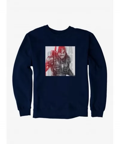 Best Deal G.I. Joe Major Bludd Key Art Sweatshirt $8.86 Sweatshirts