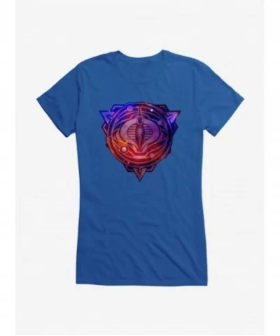 Flash Sale G.I. Joe Cobra Space Badge Girls T-Shirt $8.17 T-Shirts