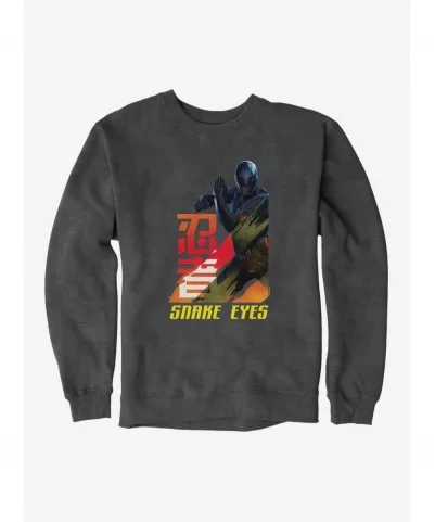 Bestselling G.I. Joe Snake Eyes Attack Stance Sweatshirt $13.58 Sweatshirts