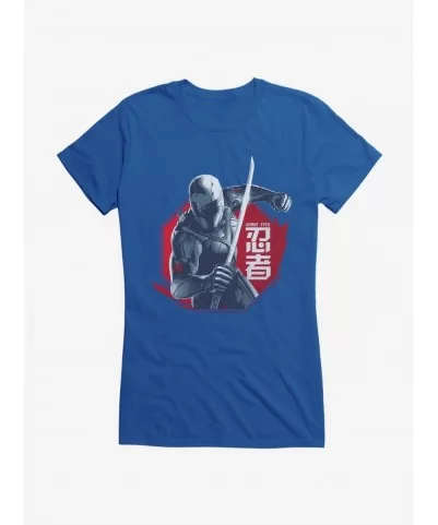 Crazy Deals G.I. Joe Snake Eyes Comin At Ya Girls T-Shirt $9.96 T-Shirts