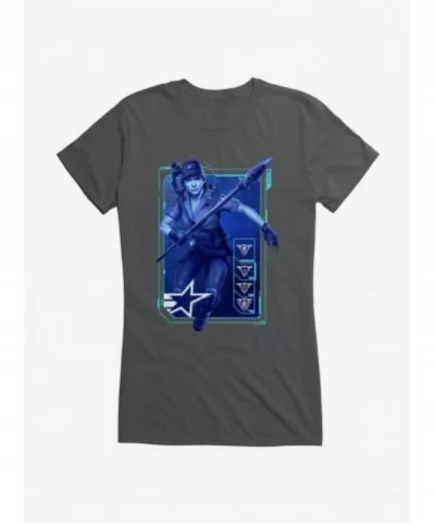 Hot Selling G.I. Joe Lady Jaye Body Scan Girls T-Shirt $7.17 T-Shirts