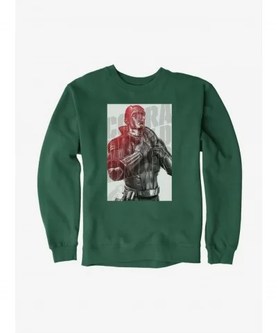 Discount Sale G.I. Joe Destro Key Art Sweatshirt $10.63 Sweatshirts