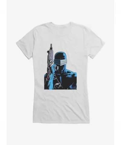 Sale Item G.I. Joe Snake Eyes Pose Girls T-Shirt $7.77 T-Shirts