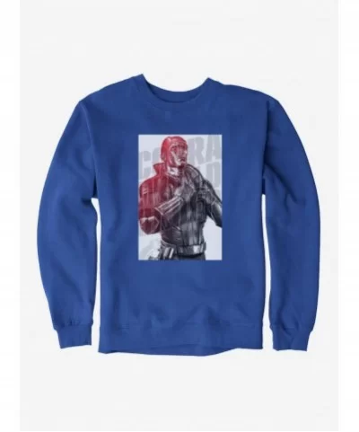 Discount Sale G.I. Joe Destro Key Art Sweatshirt $10.63 Sweatshirts