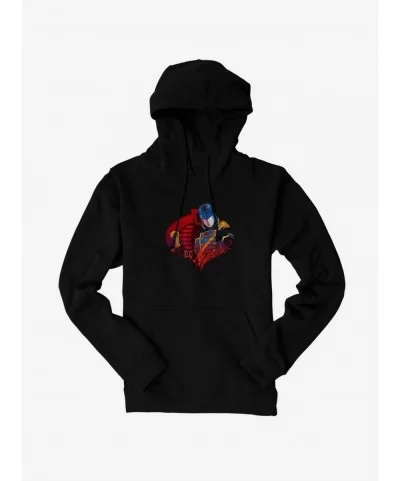 Discount Sale G.I. Joe Cobra Icon Cobra Commander Hoodie $14.01 Hoodies