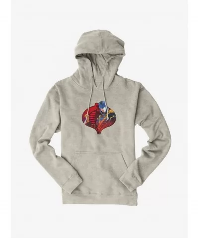 Discount Sale G.I. Joe Cobra Icon Cobra Commander Hoodie $14.01 Hoodies