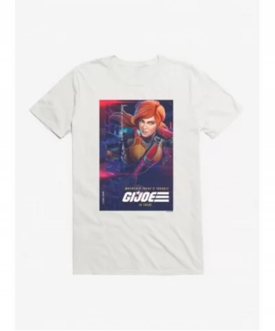 Discount G.I. Joe Scarlett Info Card T-Shirt $6.31 T-Shirts