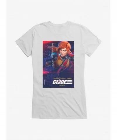 Wholesale G.I. Joe Scarlett Info Card Girls T-Shirt $9.96 T-Shirts