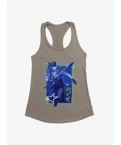 Pre-sale Discount G.I. Joe Lady Jaye Body Scan Girls Tank $7.77 Tanks