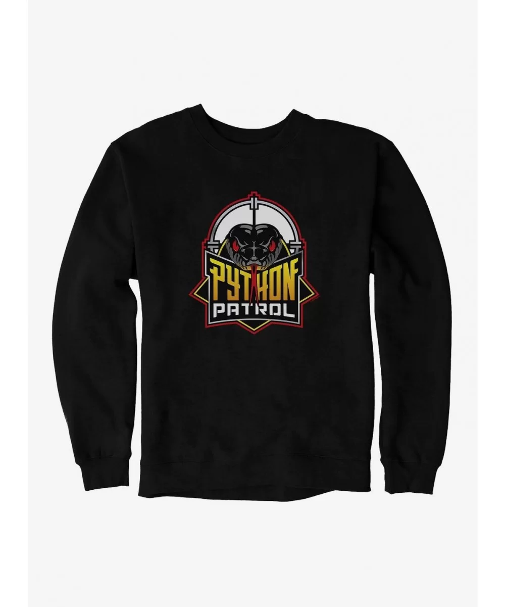 Limited-time Offer G.I. Joe Python Patrol Logo Sweatshirt $10.63 Sweatshirts