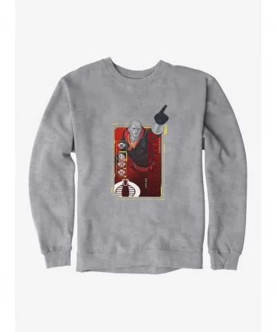 Hot Sale G.I. Joe Destro Scan Card Sweatshirt $13.87 Sweatshirts