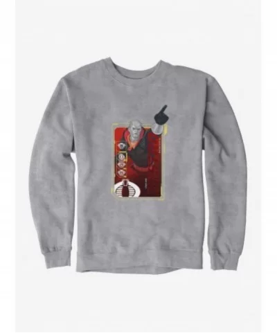 Hot Sale G.I. Joe Destro Scan Card Sweatshirt $13.87 Sweatshirts