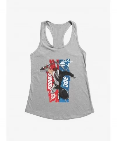 Discount G.I. Joe Half Storm Shadow Half Snake Eyes Girls Tank $7.57 Tanks