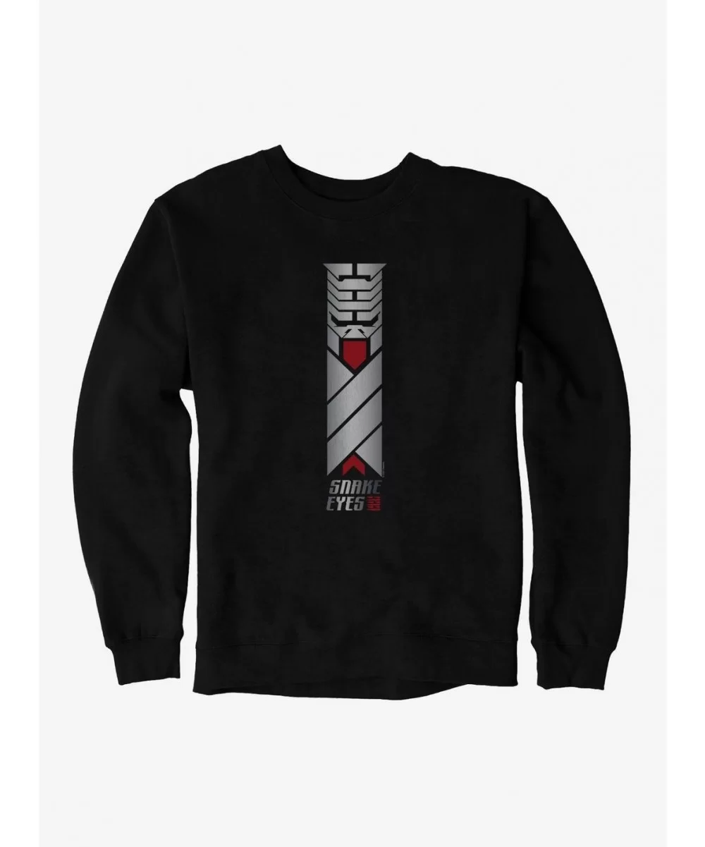 Huge Discount G.I. Joe Chrome Snake Banner Sweatshirt $11.51 Sweatshirts