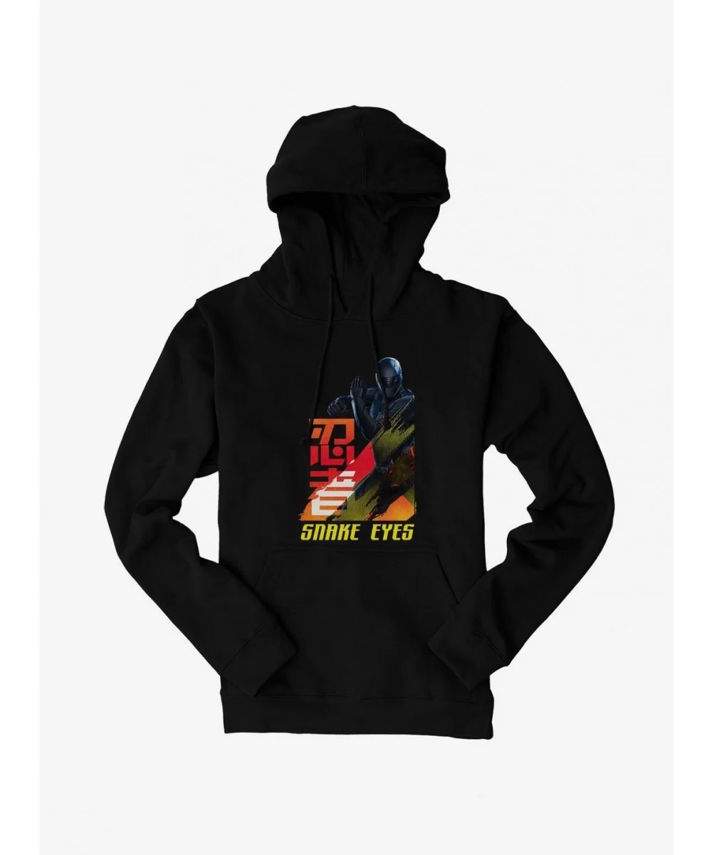 Absolute Discount G.I. Joe Snake Eyes Attack Stance Hoodie $11.85 Hoodies