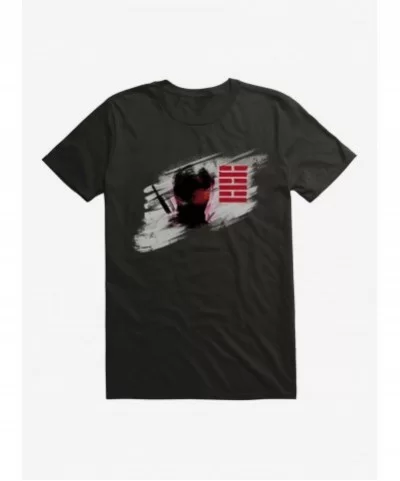 Flash Sale G.I. Joe Snake Eyes Painted Silhouette T-Shirt $7.65 T-Shirts