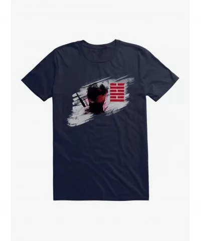 Flash Sale G.I. Joe Snake Eyes Painted Silhouette T-Shirt $7.65 T-Shirts