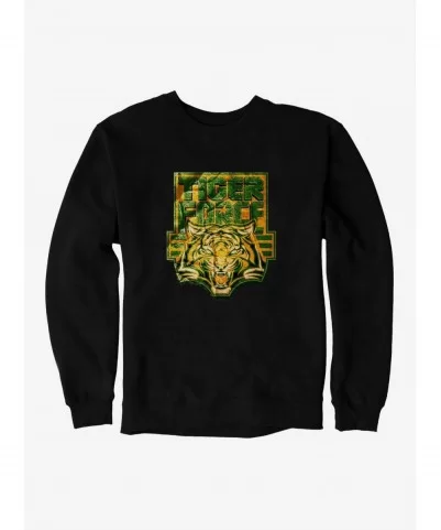 Crazy Deals G.I. Joe Tiger Force Camo Badge Sweatshirt $10.92 Sweatshirts