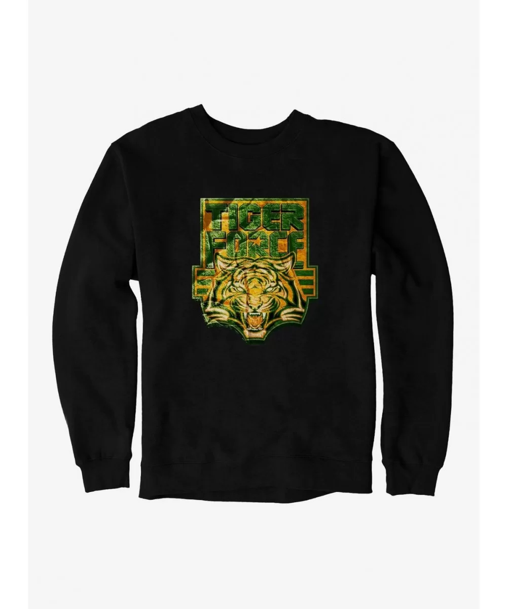 Crazy Deals G.I. Joe Tiger Force Camo Badge Sweatshirt $10.92 Sweatshirts