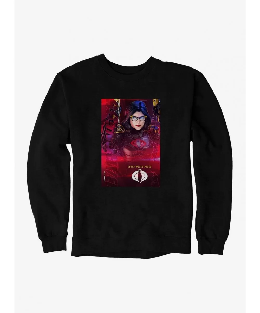 Fashion G.I. Joe Baroness Info Card Sweatshirt $12.10 Sweatshirts