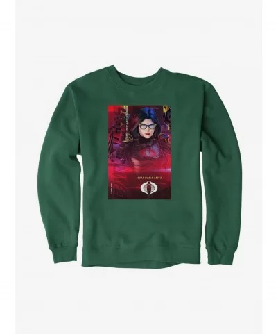 Fashion G.I. Joe Baroness Info Card Sweatshirt $12.10 Sweatshirts