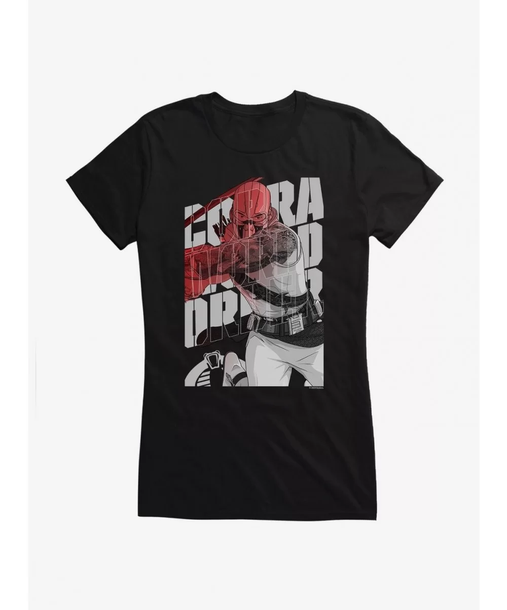 Pre-sale Discount G.I. Joe Storm Shadow Key Art Girls T-Shirt $7.57 T-Shirts