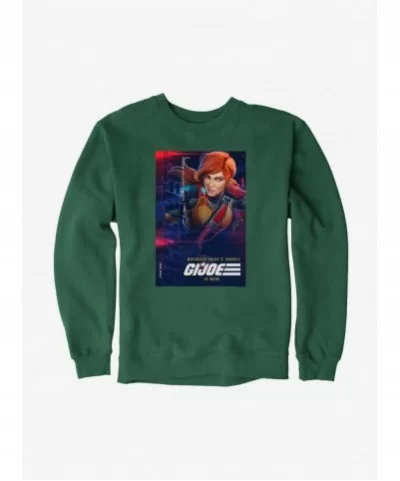 Value Item G.I. Joe Scarlett Info Card Sweatshirt $11.51 Sweatshirts