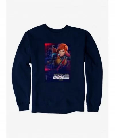 Value Item G.I. Joe Scarlett Info Card Sweatshirt $11.51 Sweatshirts