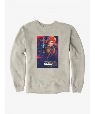 Value Item G.I. Joe Scarlett Info Card Sweatshirt $11.51 Sweatshirts