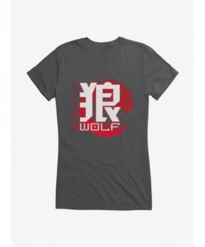 Huge Discount G.I. Joe Snake Eyes Wolf Icon Girls T-Shirt $6.97 T-Shirts