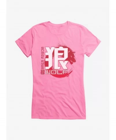 Huge Discount G.I. Joe Snake Eyes Wolf Icon Girls T-Shirt $6.97 T-Shirts