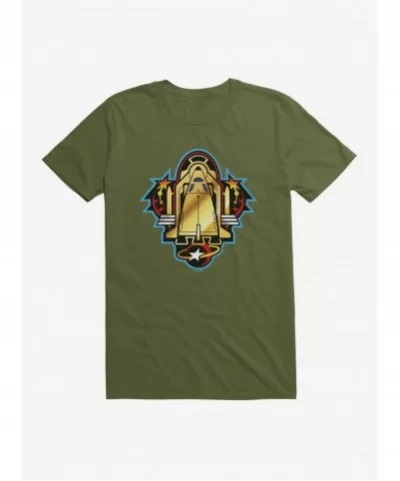 Cheap Sale G.I. Joe Space Badge T-Shirt $5.93 T-Shirts