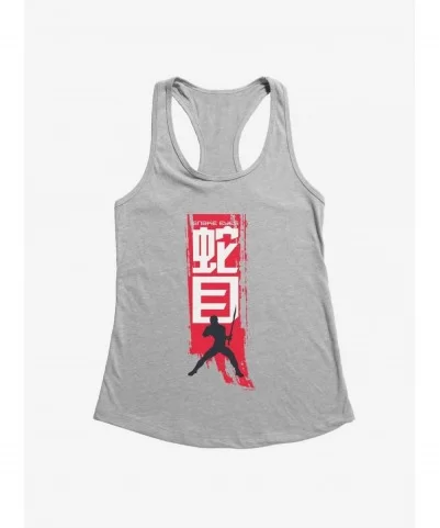 Limited-time Offer G.I. Joe Snake Eyes Stance Silhouette Banner Girls Tank $6.37 Tanks