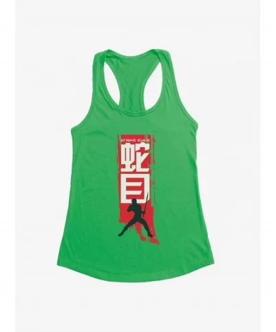 Limited-time Offer G.I. Joe Snake Eyes Stance Silhouette Banner Girls Tank $6.37 Tanks