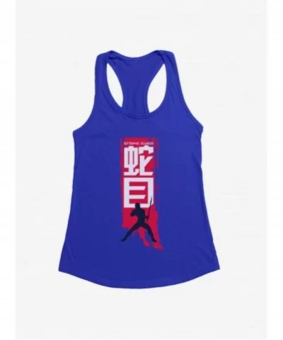 Limited-time Offer G.I. Joe Snake Eyes Stance Silhouette Banner Girls Tank $6.37 Tanks