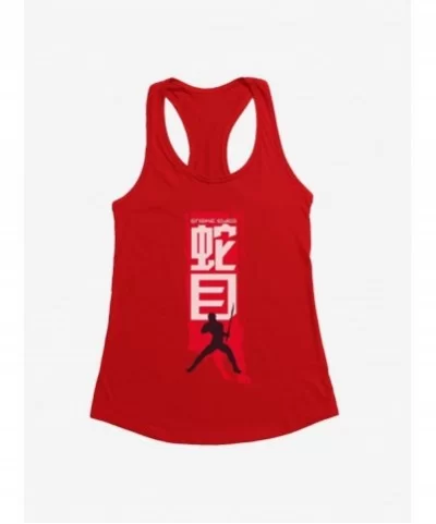 Limited-time Offer G.I. Joe Snake Eyes Stance Silhouette Banner Girls Tank $6.37 Tanks