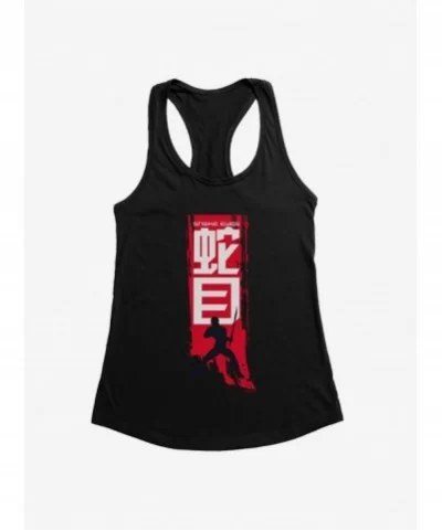 Limited-time Offer G.I. Joe Snake Eyes Stance Silhouette Banner Girls Tank $6.37 Tanks