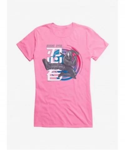 Bestselling G.I. Joe Snake Eyes Jump Kick Girls T-Shirt $9.36 T-Shirts