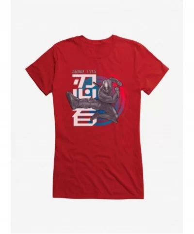 Bestselling G.I. Joe Snake Eyes Jump Kick Girls T-Shirt $9.36 T-Shirts