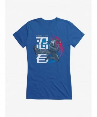 Bestselling G.I. Joe Snake Eyes Jump Kick Girls T-Shirt $9.36 T-Shirts