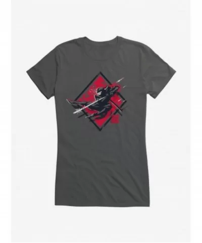 Crazy Deals G.I. Joe Snake Eyes Jump Attack Girls T-Shirt $8.96 T-Shirts