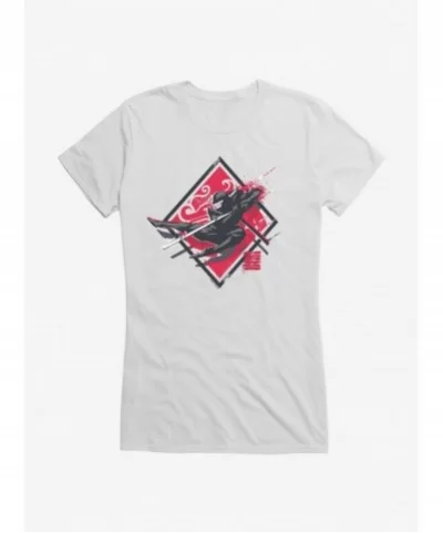 Crazy Deals G.I. Joe Snake Eyes Jump Attack Girls T-Shirt $8.96 T-Shirts