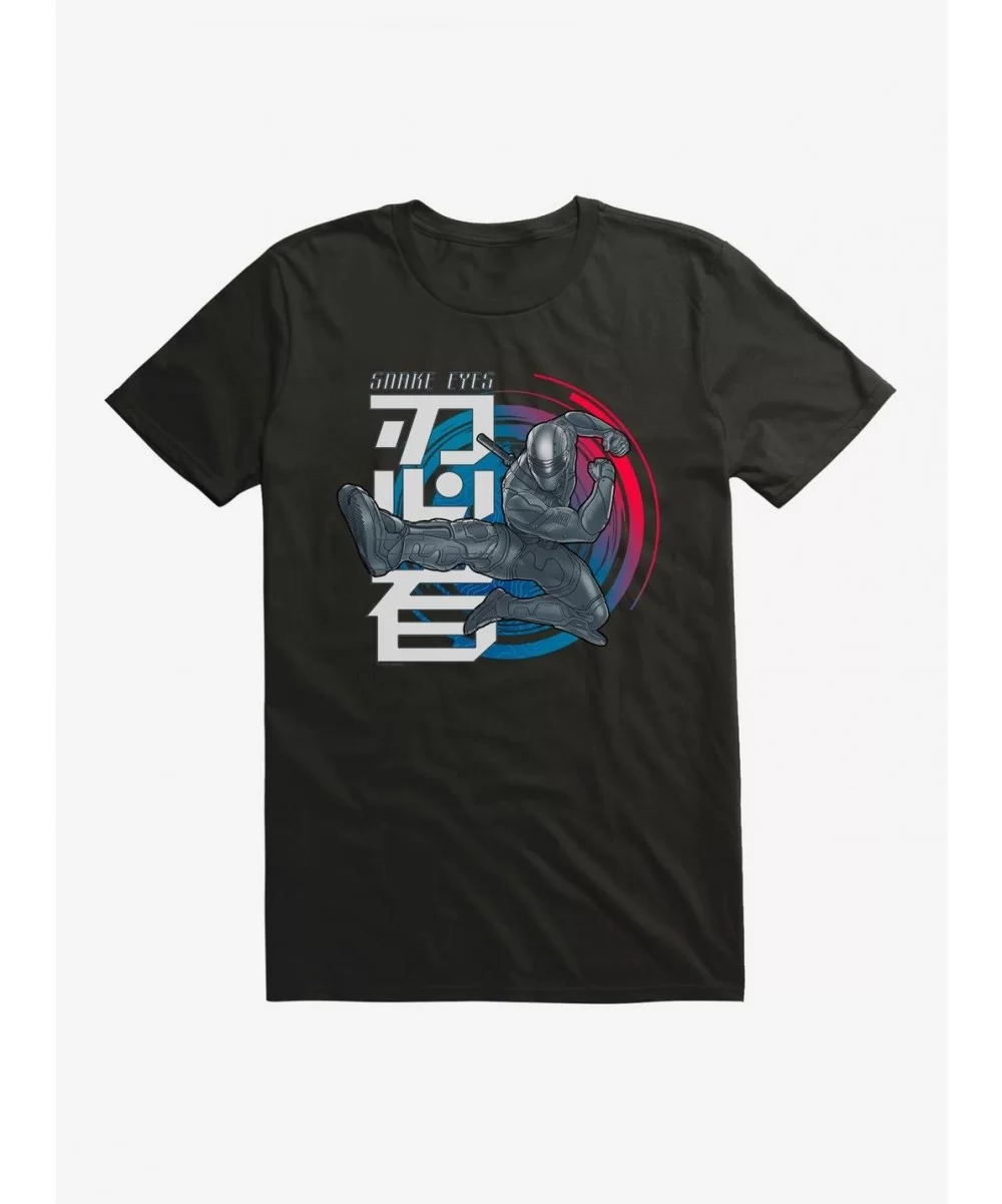 New Arrival G.I. Joe Snake Eyes Jump Kick T-Shirt $6.69 T-Shirts