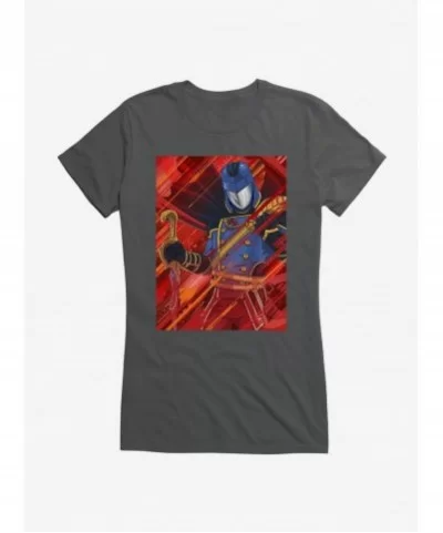 Discount Sale G.I. Joe Cobra Commander Portrait Girls T-Shirt $7.57 T-Shirts