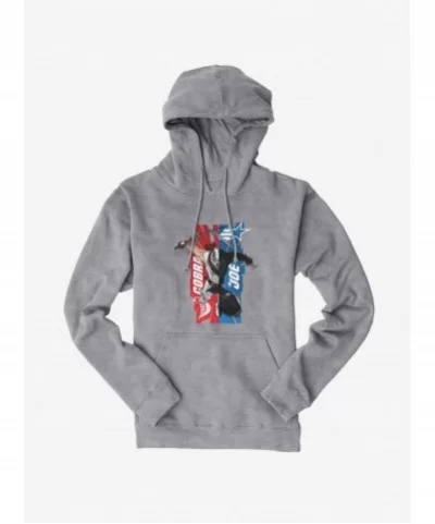 Exclusive G.I. Joe Half Storm Shadow Half Snake Eyes Hoodie $10.78 Hoodies