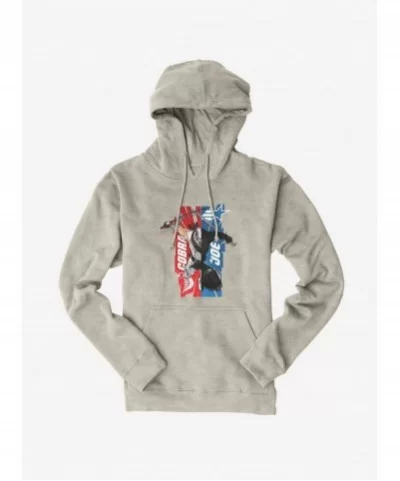 Exclusive G.I. Joe Half Storm Shadow Half Snake Eyes Hoodie $10.78 Hoodies