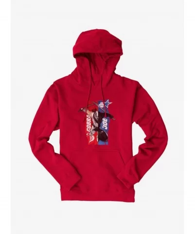 Exclusive G.I. Joe Half Storm Shadow Half Snake Eyes Hoodie $10.78 Hoodies