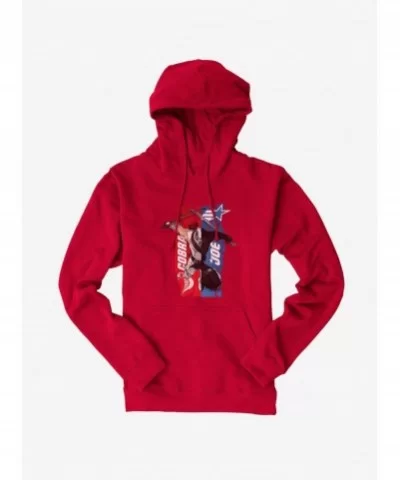 Exclusive G.I. Joe Half Storm Shadow Half Snake Eyes Hoodie $10.78 Hoodies